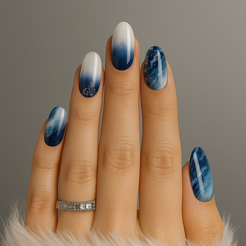 Midnight Glacier Glow