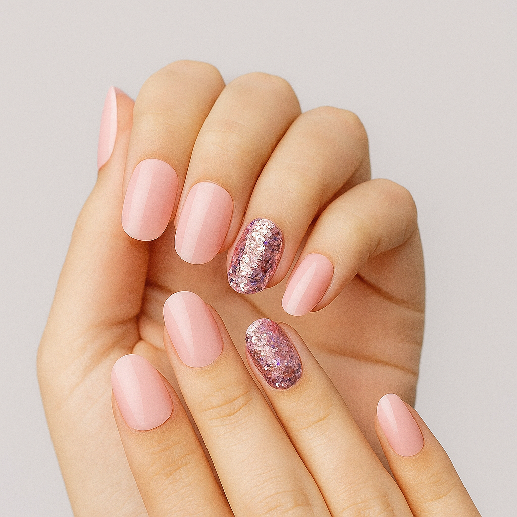 Peach Fuzz Sparkle